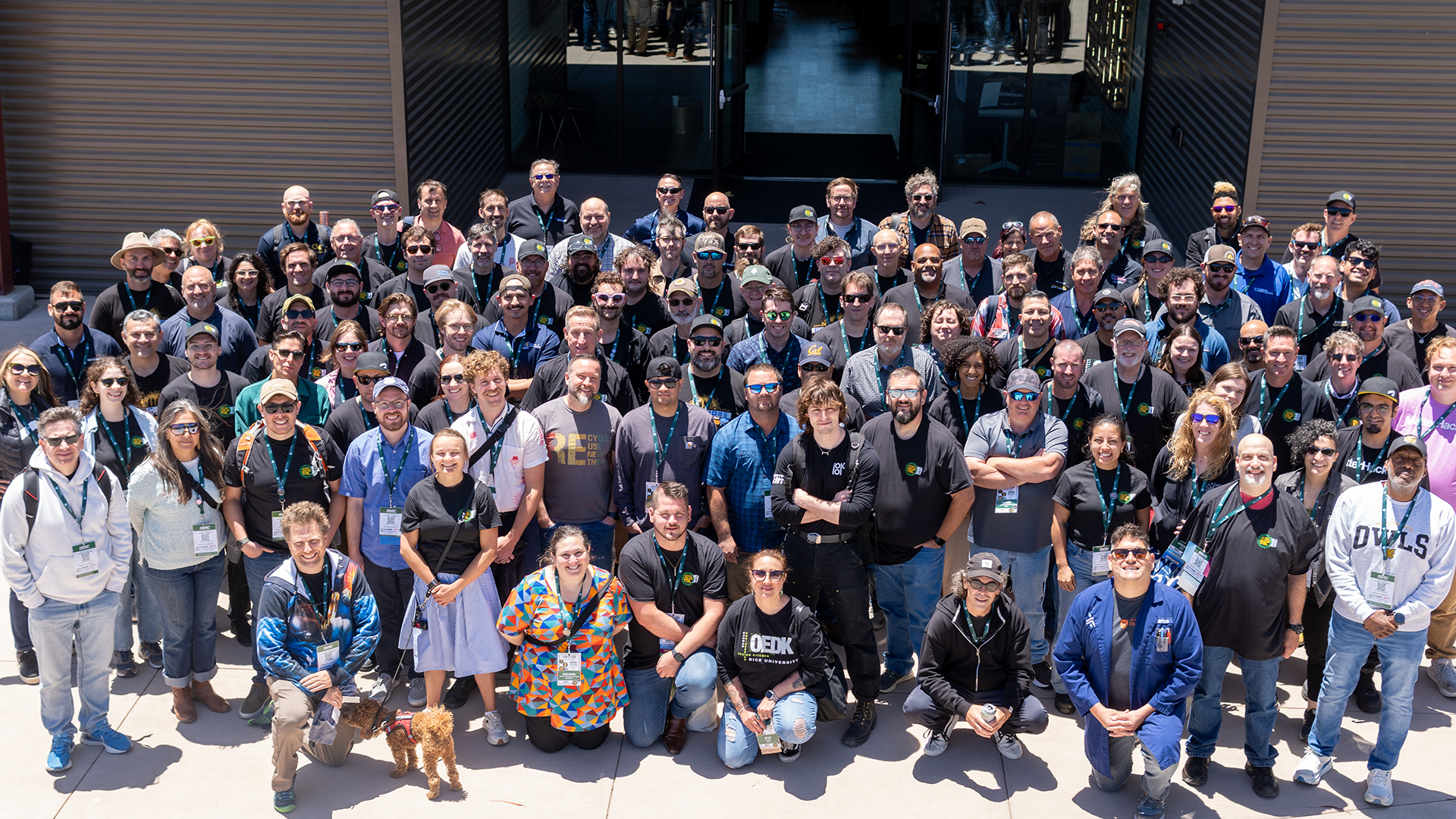 Group shot of conference attendees