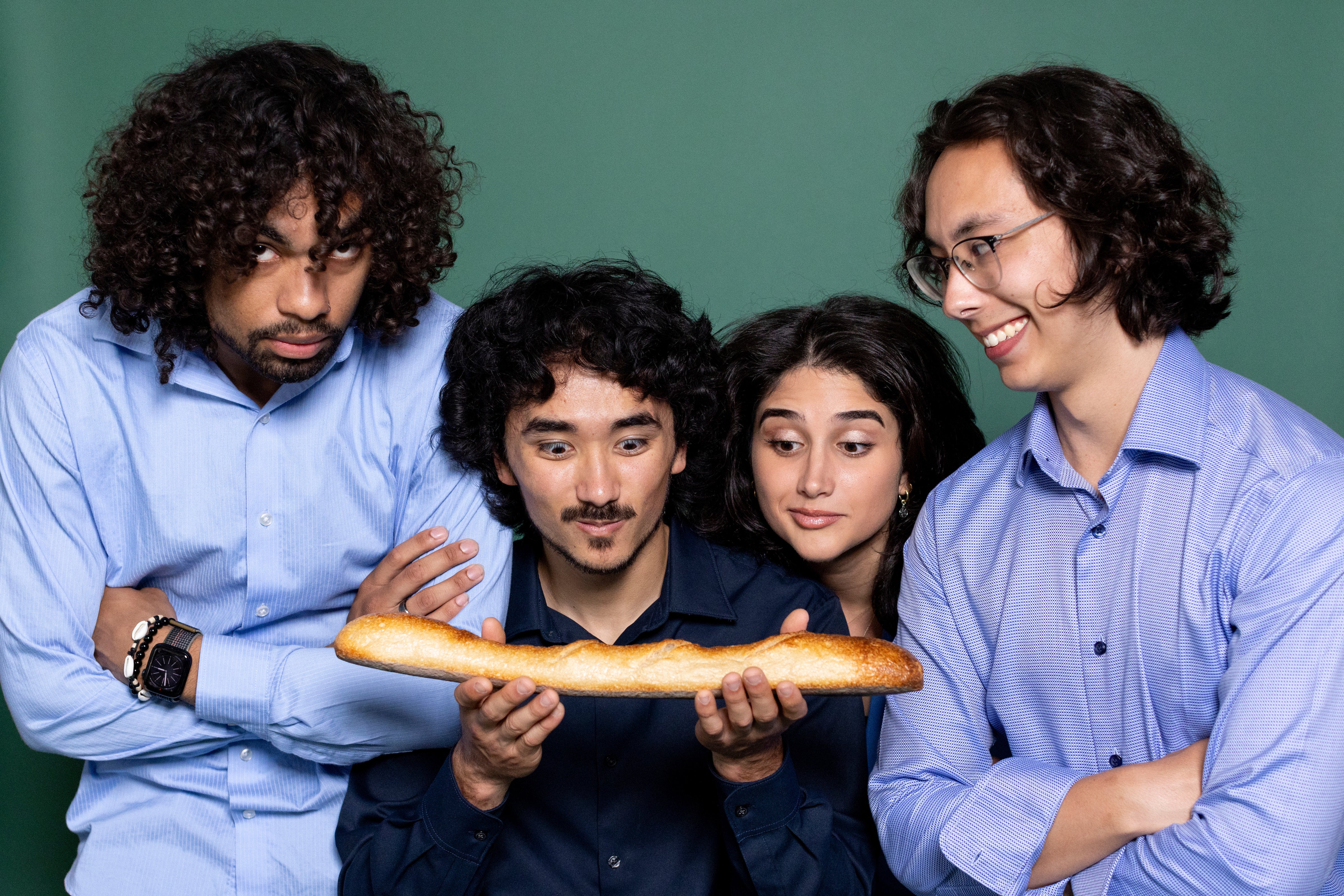 Portrait of four SafePlate co-founders