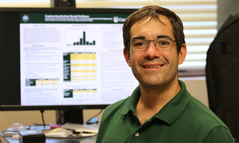Professor shows research