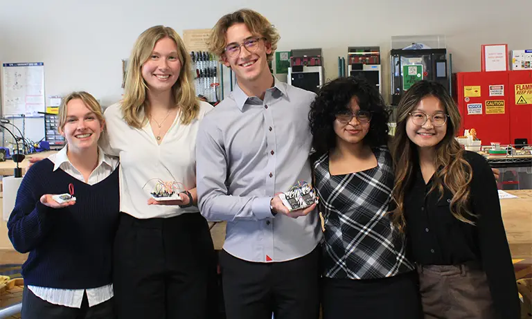EMPOWER team holds their devices