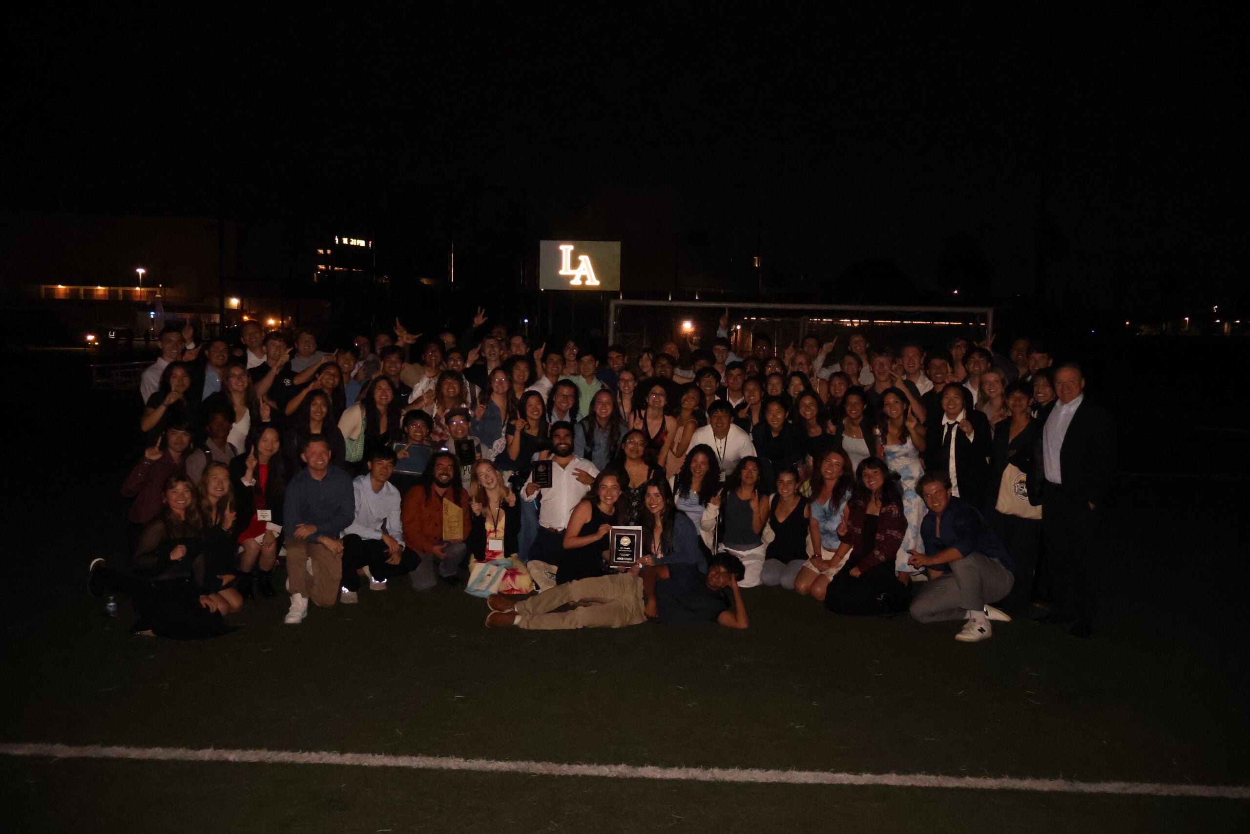 Group shot of award winners
