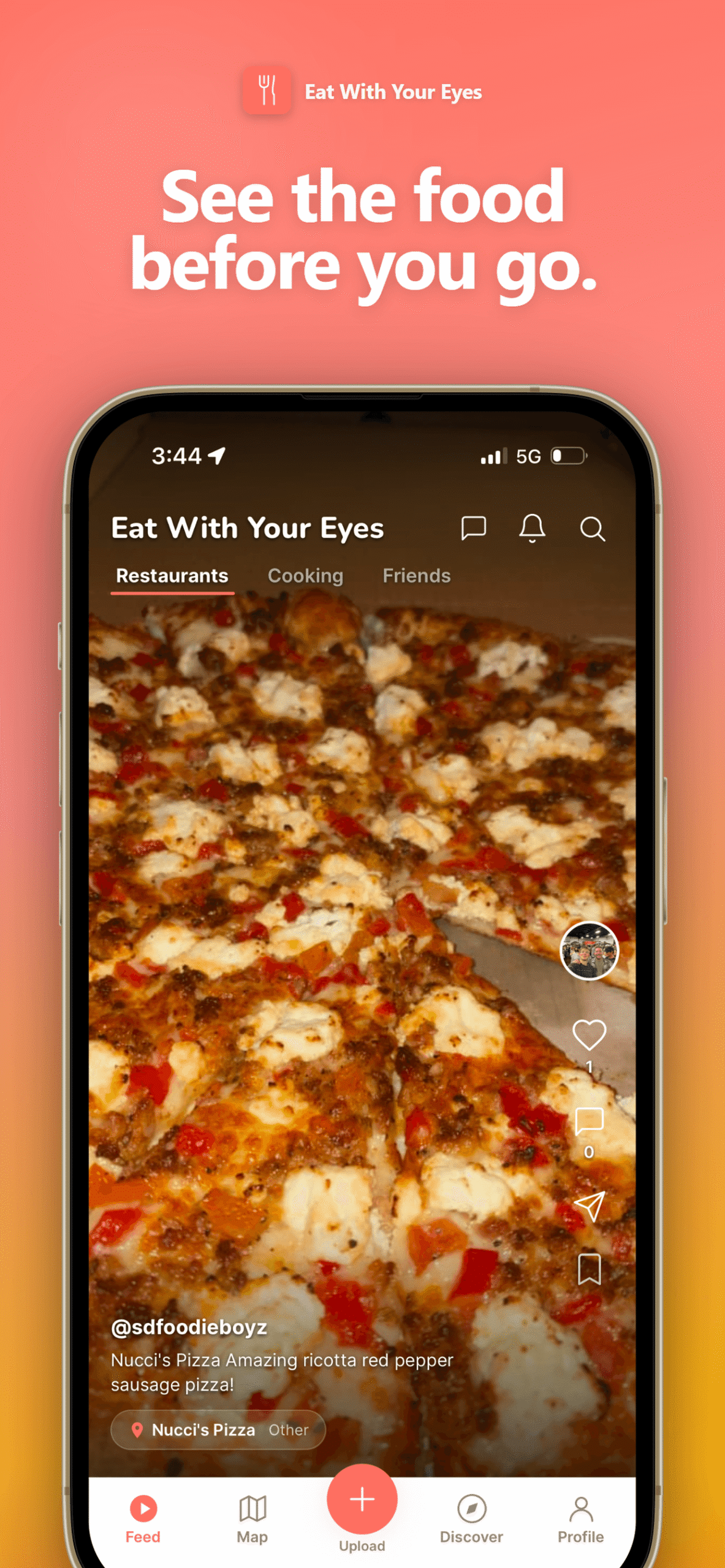 Photo of food app