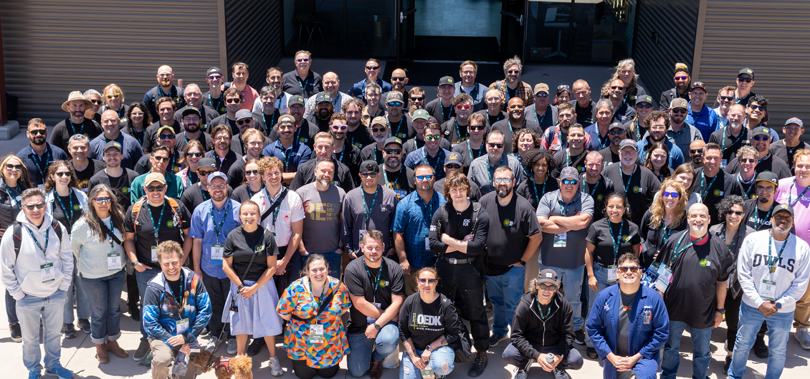 Group shot of conference attendees