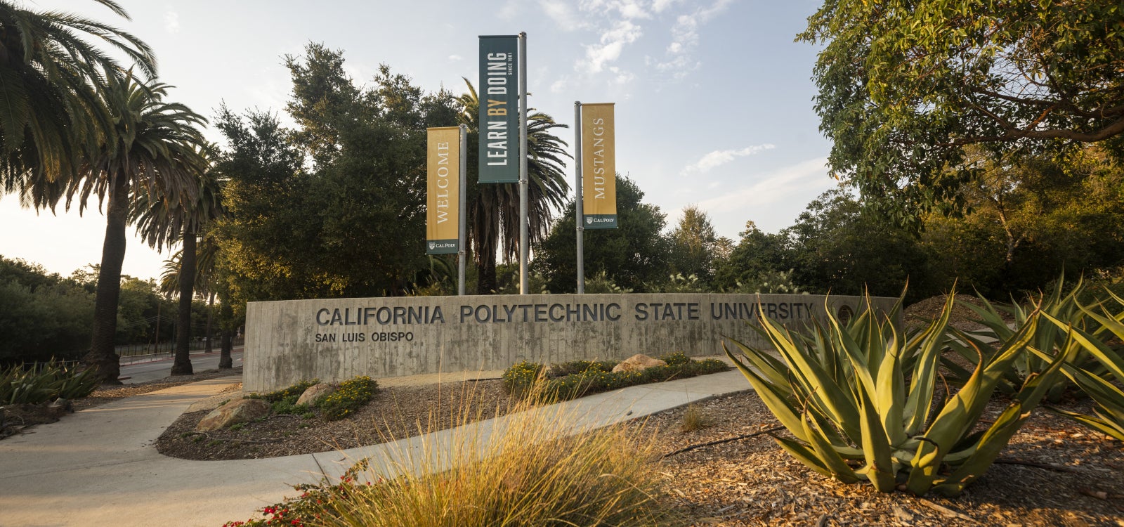 Campus sign.