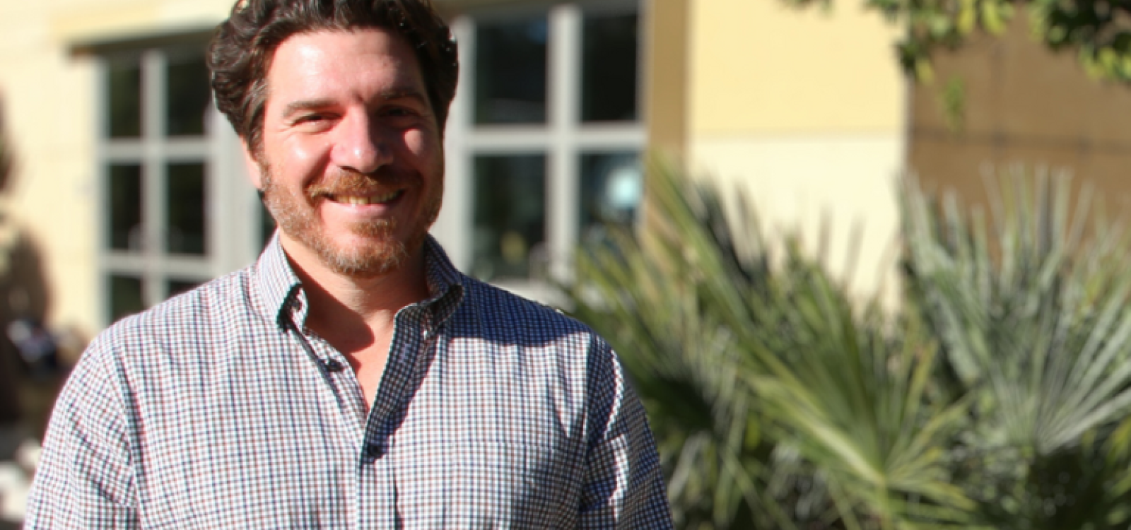 A headshot of Cal Poly Assistant Professor Paris Kalathas.