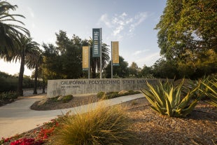 Campus sign.