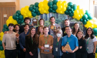 Group of Cal Poly participants at research competition