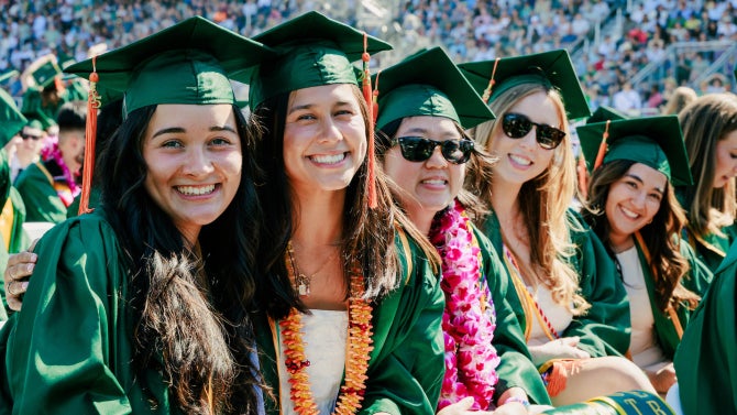 Cal Poly Commencement for the College of Engineering.