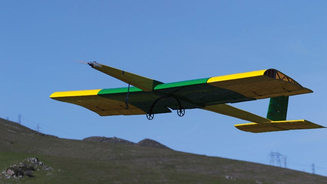 At the 2025 SAE Aero Design West competition, teams had to design a plane with a wingspan of up to 15 feet that can carry the heaviest possible payload while staying under a maximum takeoff weight of 55 pounds.