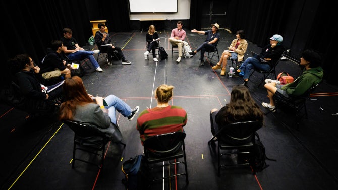 Students in TH 470 Ancestral Theatre use research into family history and culture to help shape original creative work.