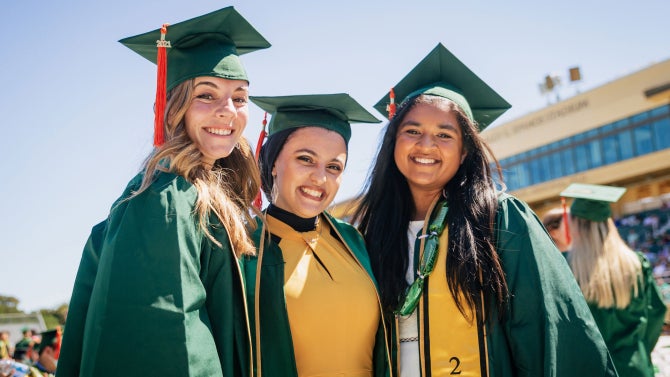 College of Engineering graduates celebrate commencement at Cal Poly.