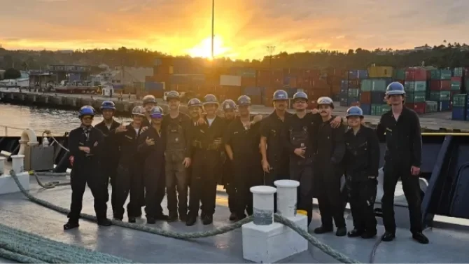 Training Ship Golden Bear Returns from Final Summer Sea Term