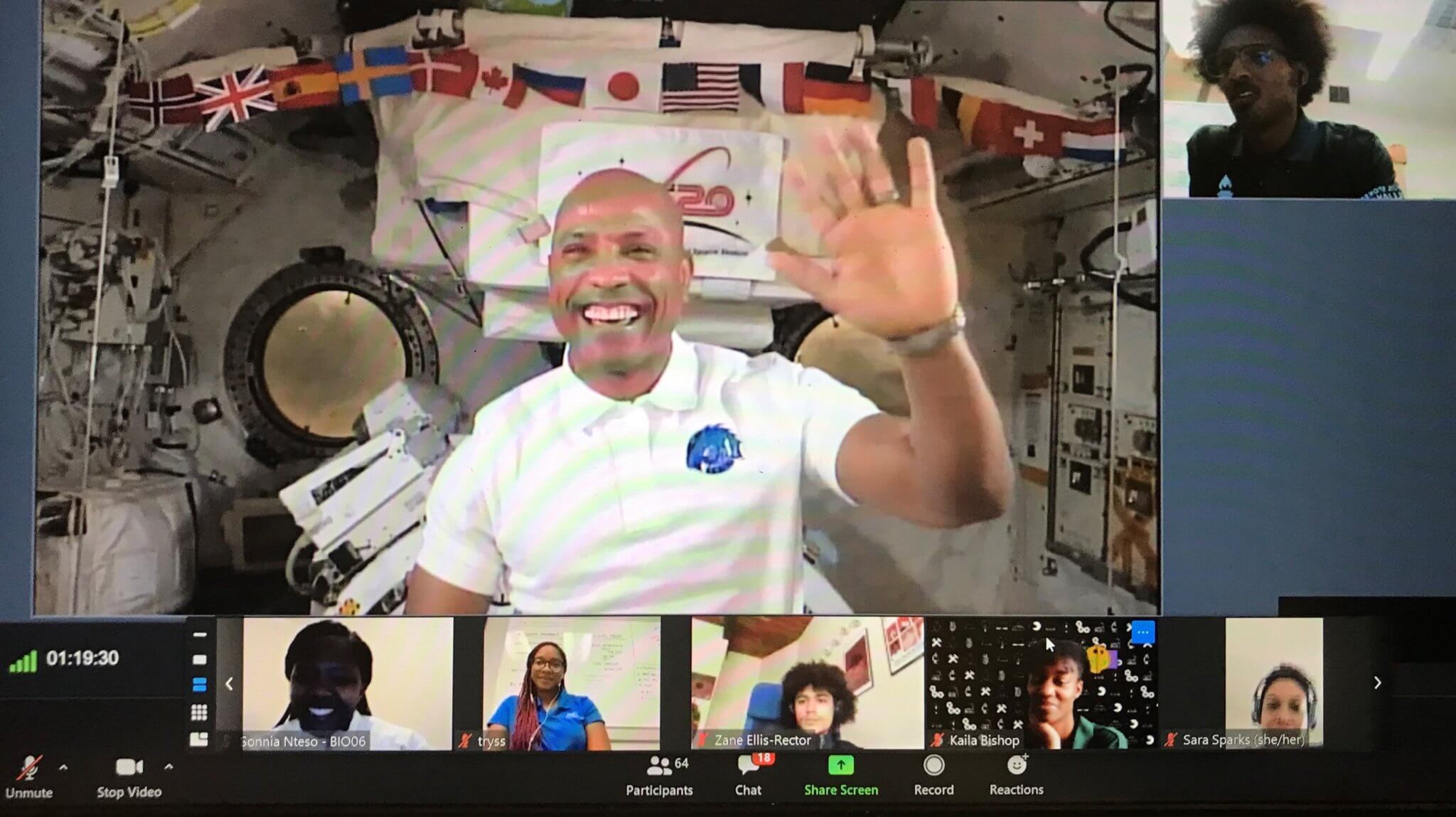 Astronaut Victor Glover Provides Inspiration From Space To Black Cal ...