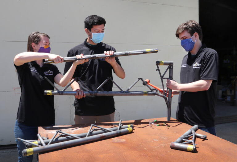 Cal Poly's steel bridge team is competing in the nationals for the first time in two years.
