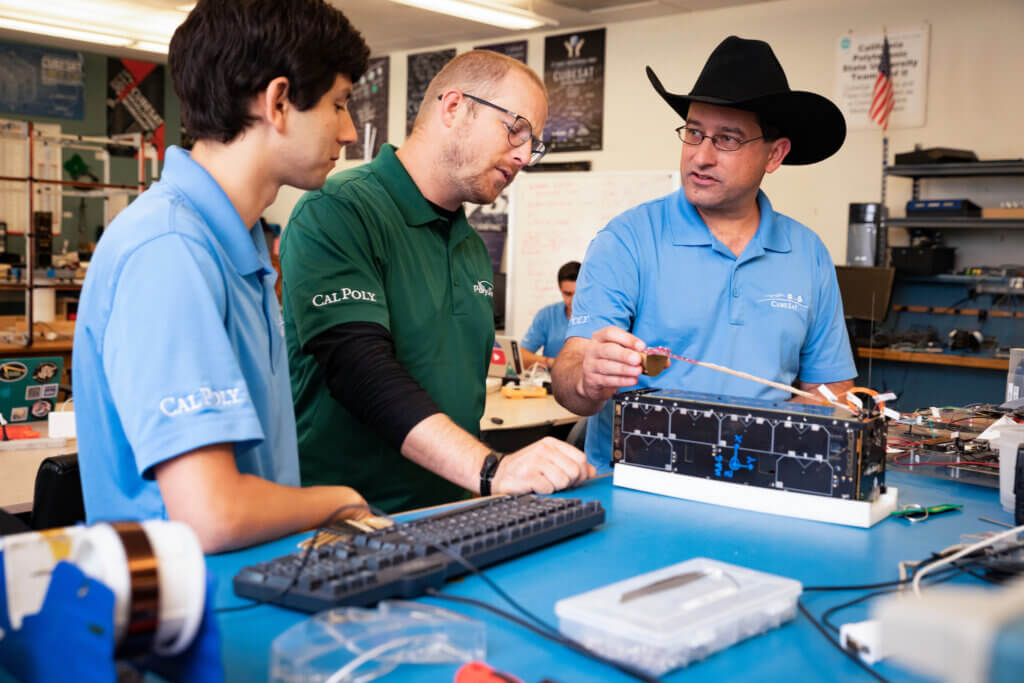 The Cal Poly CubeSat program will be inducted into the Space Technology Hall of Fame.