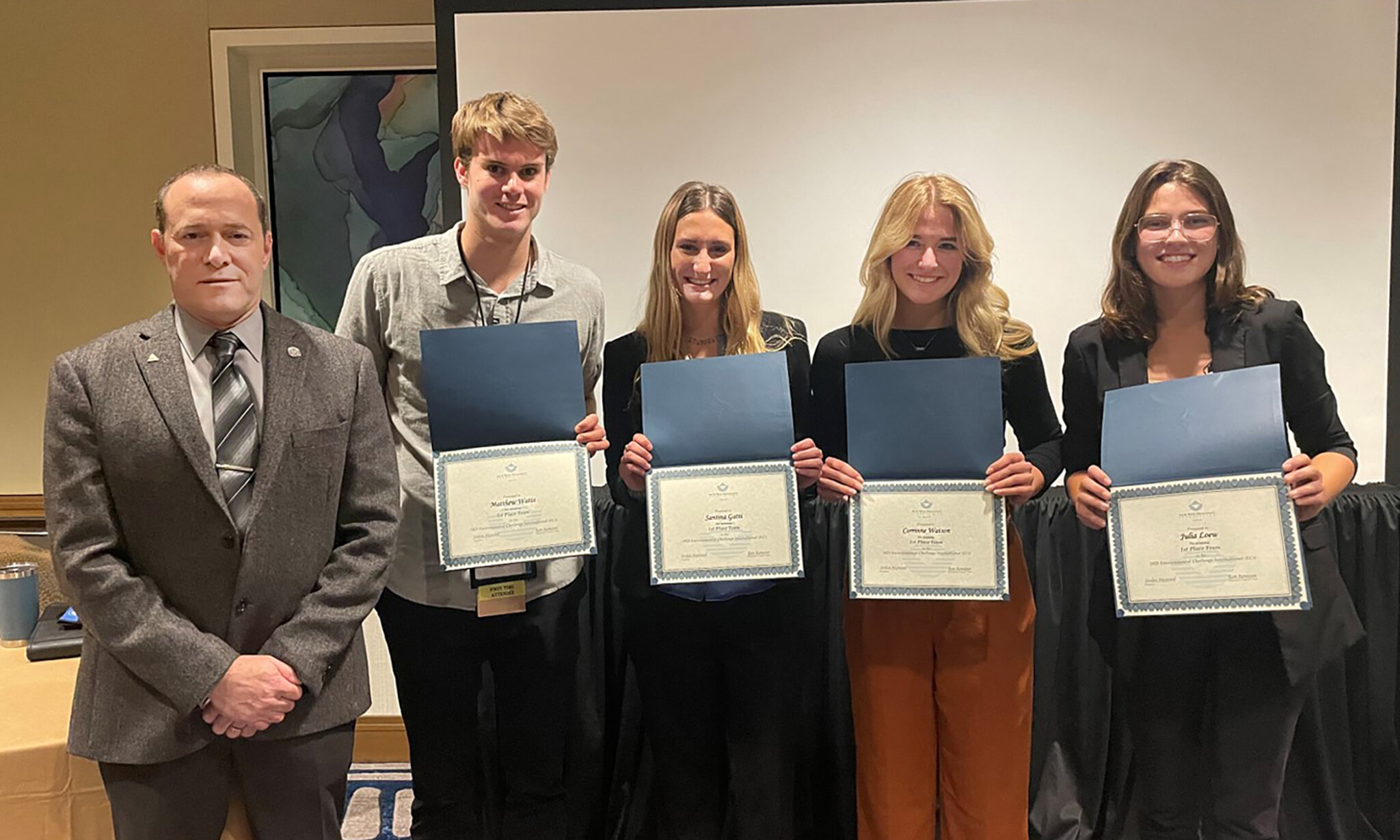 Cal Poly Environmental Engineering Students Win ECi International