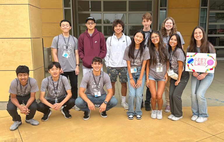 EPIC students pose for a group photo