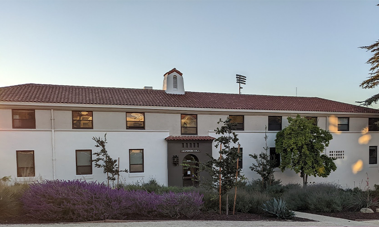 The building for the Institute of Advanced Technology and Public Policy.