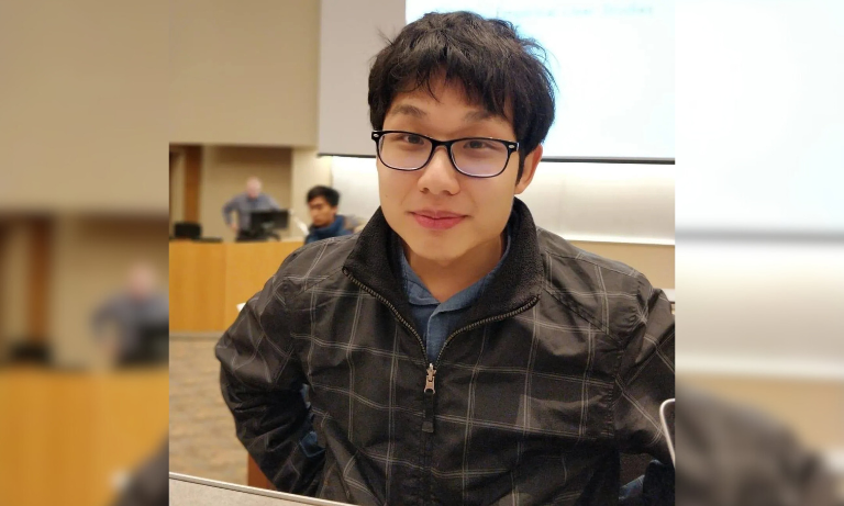 Computer science Assistant Professor Silas Hsu.