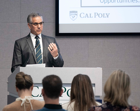 Provost speaks at AI Convening