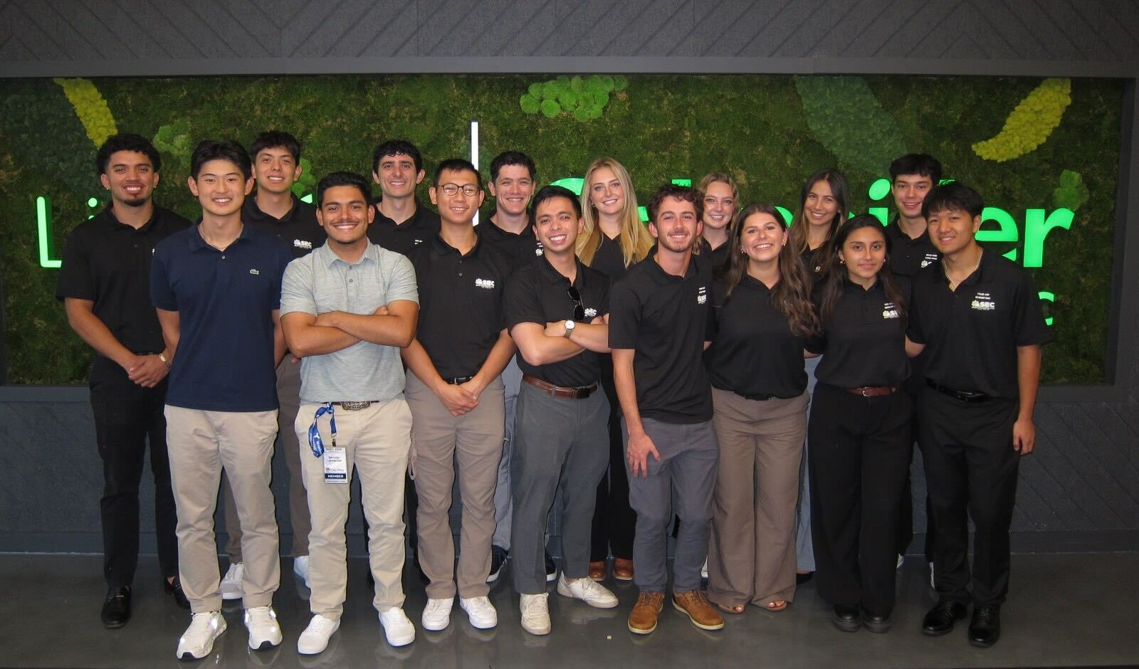 Group shot at competition