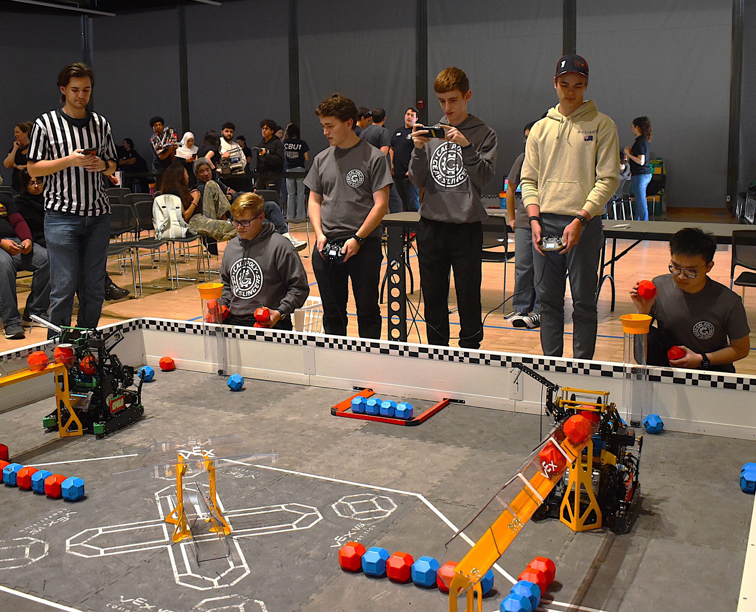 Gear Slingers compete during the tournament