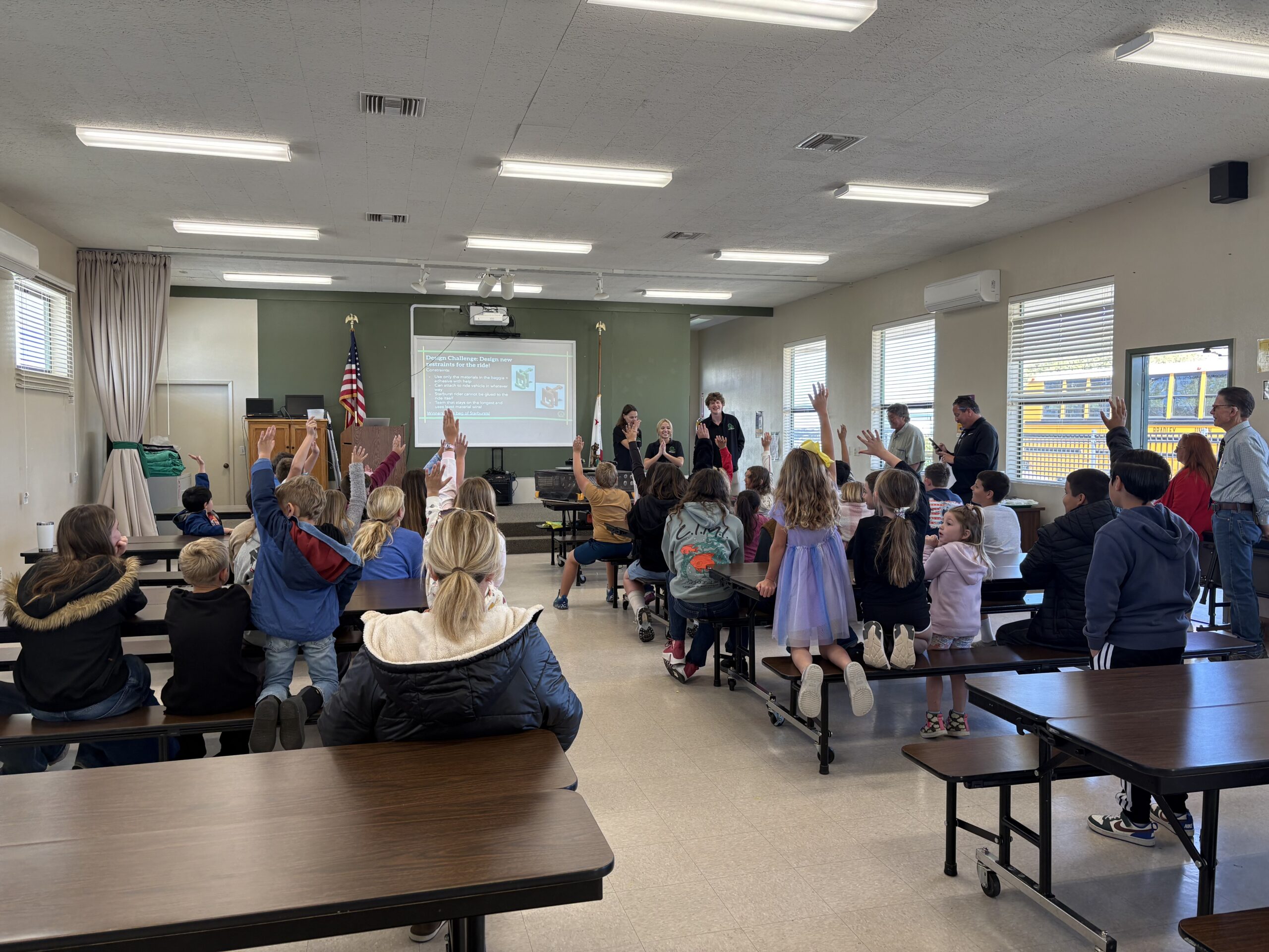 Cal Poly students teach schoolchildren in local classroom